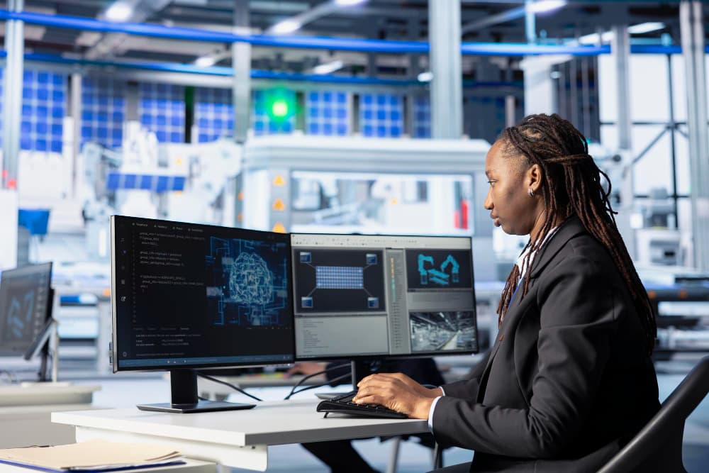 LoRa sensors deployed in agricultural field